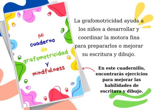 Product picture Mi cuaderno de grafomotricidad y mindfulness